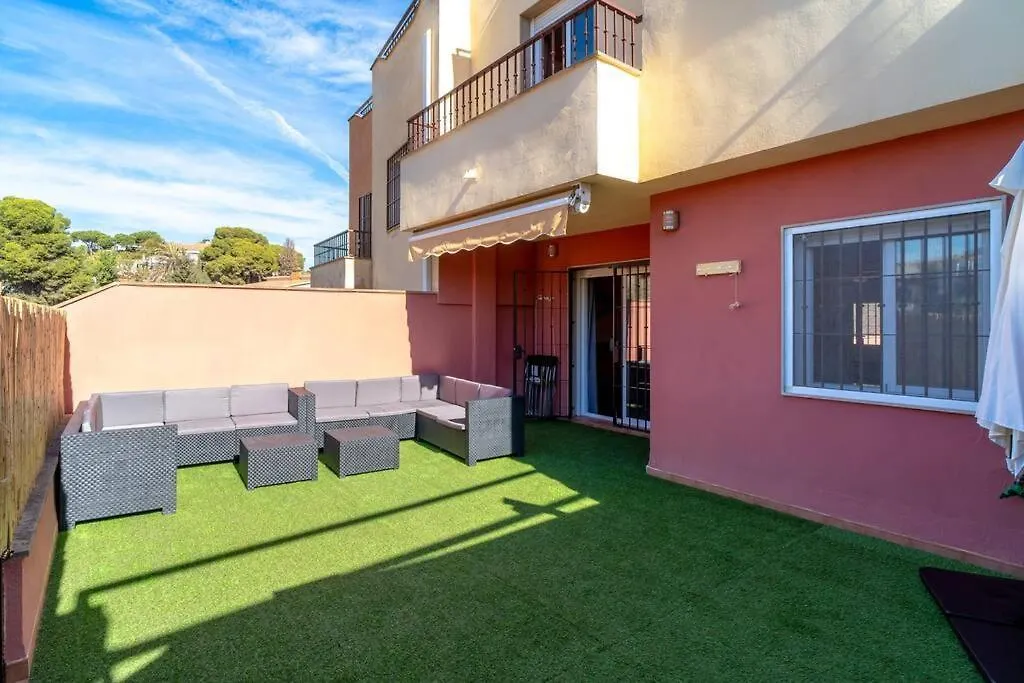 Villa Adosado Con Vistas Al Mar Desde La Piscina Con Bbq Velez Malaga